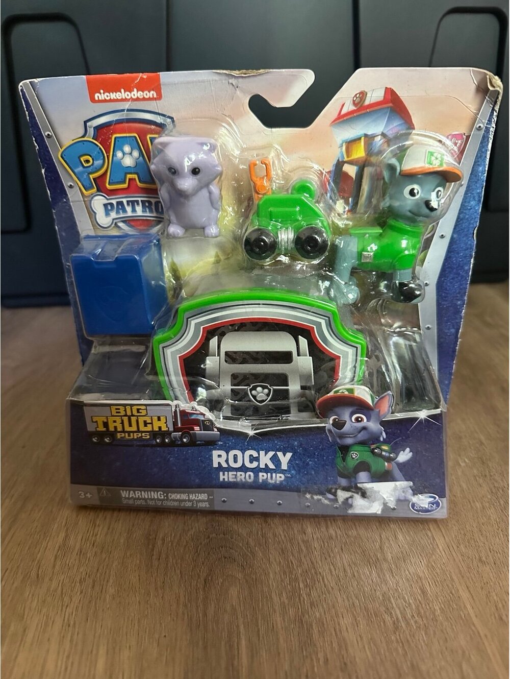 New Nickelodeon Paw Patrol  Rocky Hero Pup - Big Truck Pups